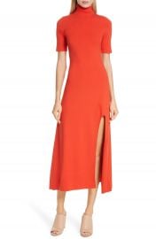 A L C  Caplan Slit Midi Dress at Nordstrom